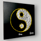 "Harmony Embodied: Yin Yang Symbol Wall/Desk Accessory for Balance and Serenity"