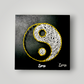 "Harmony Embodied: Yin Yang Symbol Wall/Desk Accessory for Balance and Serenity"