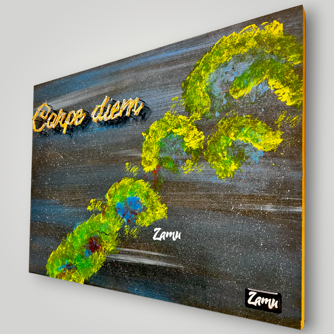 "Seize the Day: "Carpe Diem" String Art Masterpiece"