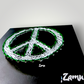 "Embrace Harmony: Peace Symbol Wall/Desk Accessory for a World of Tranquility"