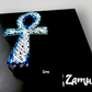 Eternal Life's Key: Ankh Symbol Wall/Desk Accessory for Balance and Vitality