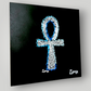 Eternal Life's Key: Ankh Symbol Wall/Desk Accessory for Balance and Vitality