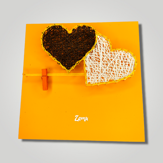 Heart frame (Orange)